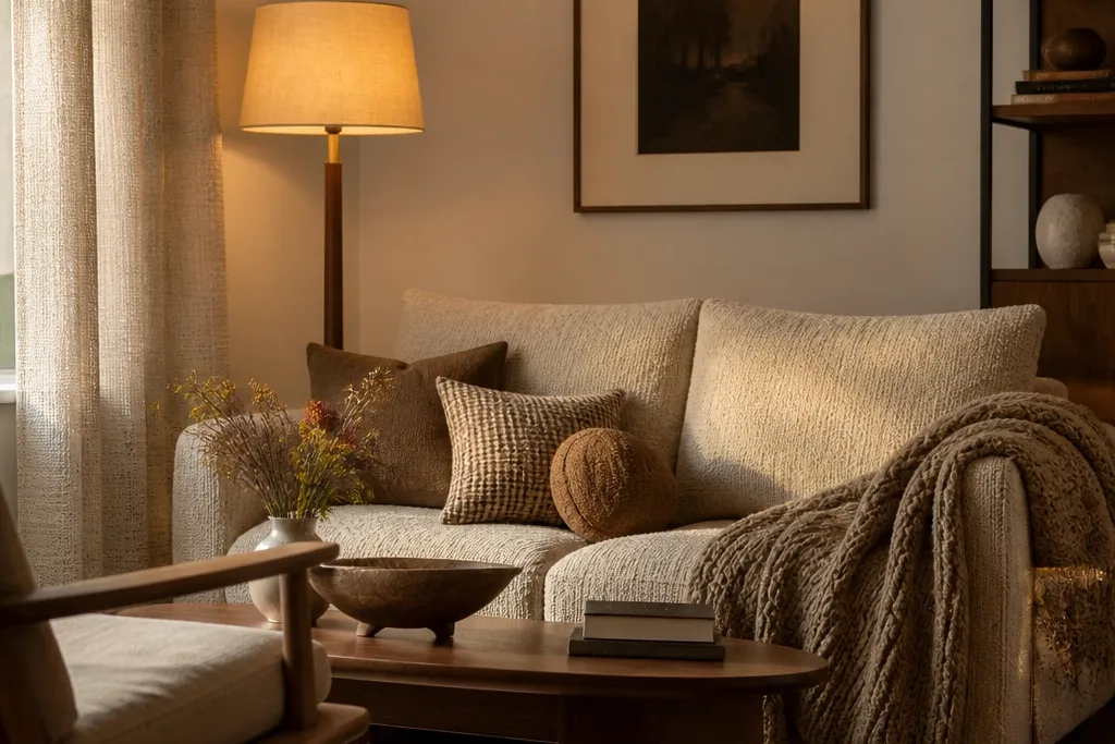 Cozy Year-Round Drawing Room Interior