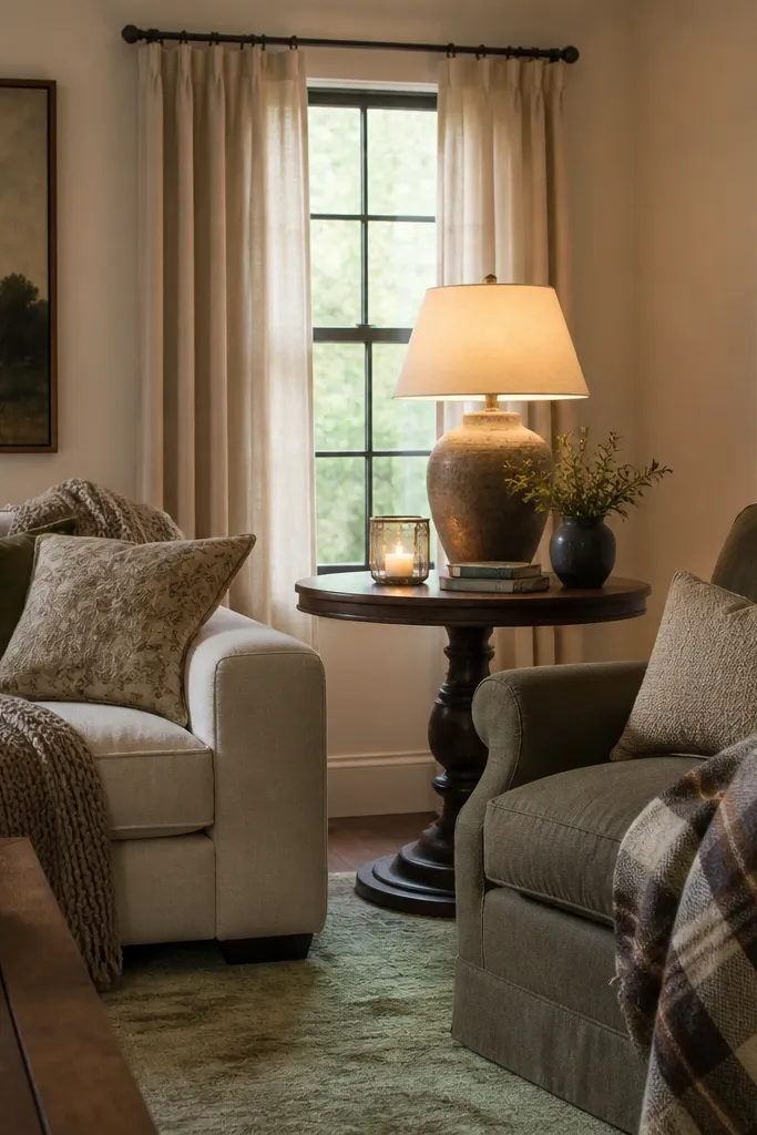 Cozy Year-Round Drawing Room Interior