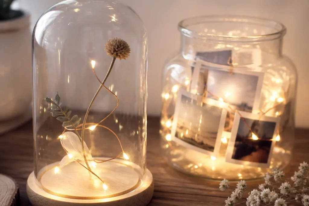 DIY gifts for boyfriend with lights that look magical