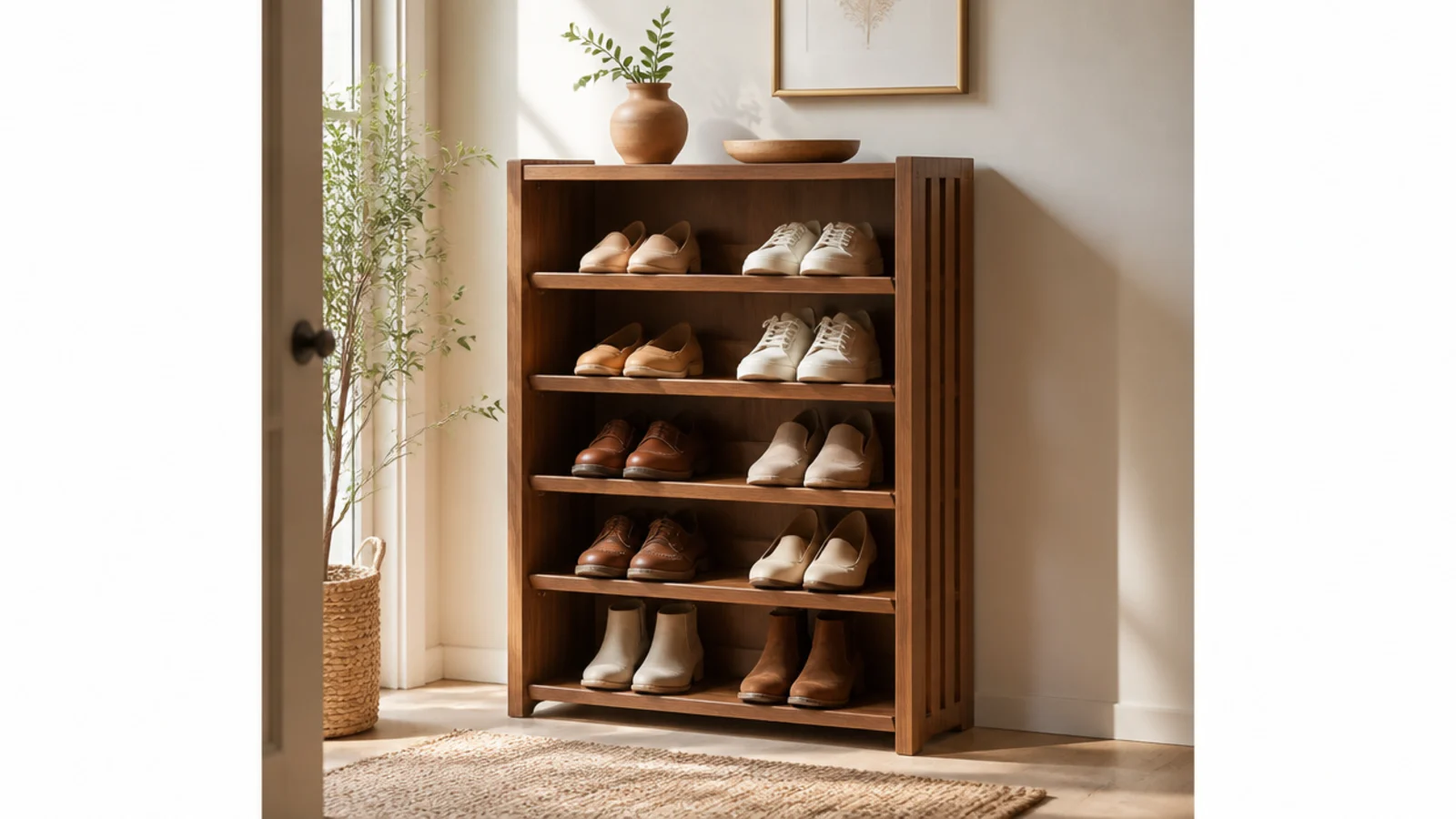 DIY shoe rack ideas you can build cheap this weekend