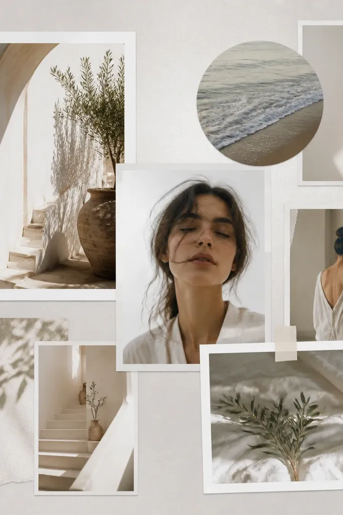 Dreamy photo collage frame ideas