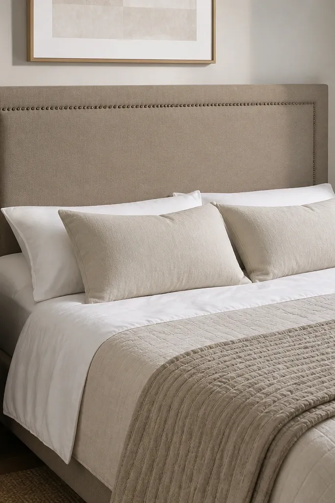 Easy Cheap DIY Headboard