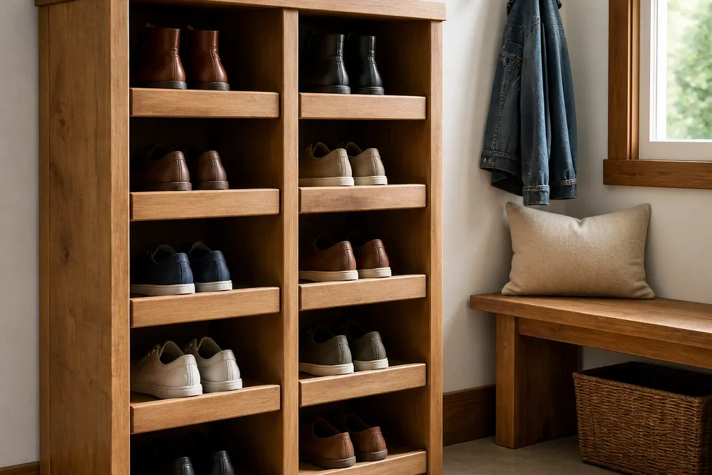 Entryway Shoe Rack Ideas for a Tidy Entrance