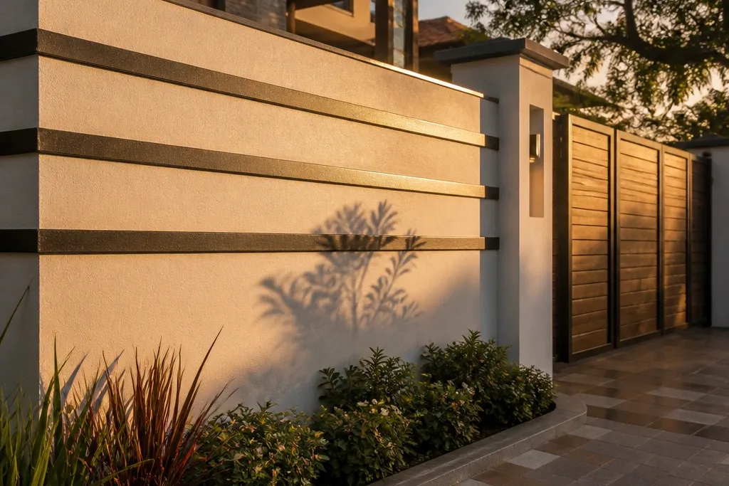 Exterior Compound Wall Ideas for Modern Homes