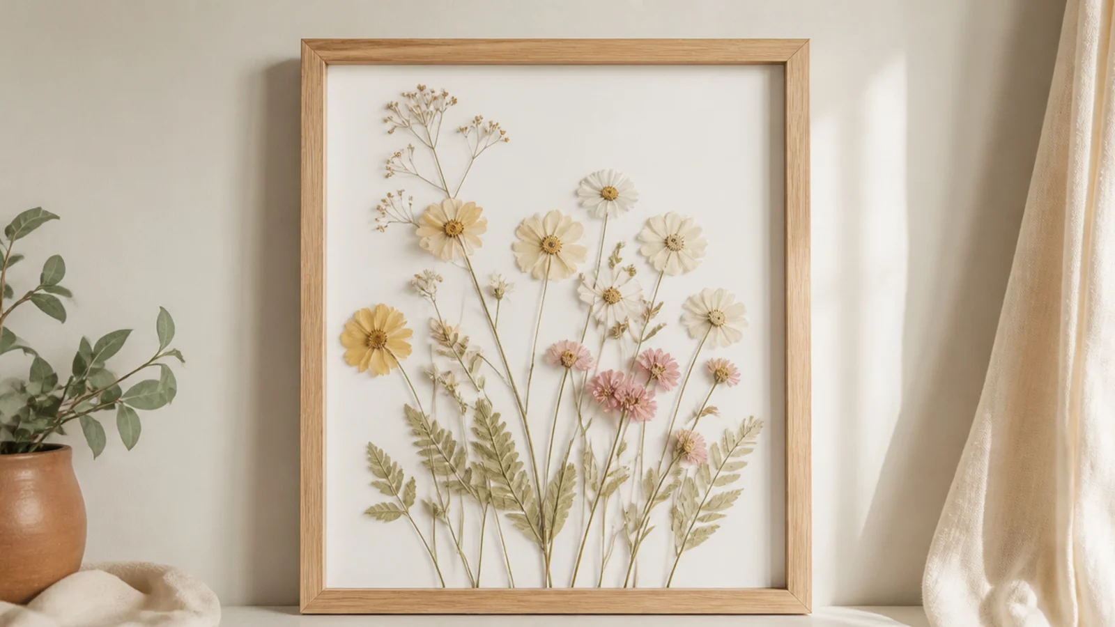 Flower frame decoration ideas for walls, tables, and events