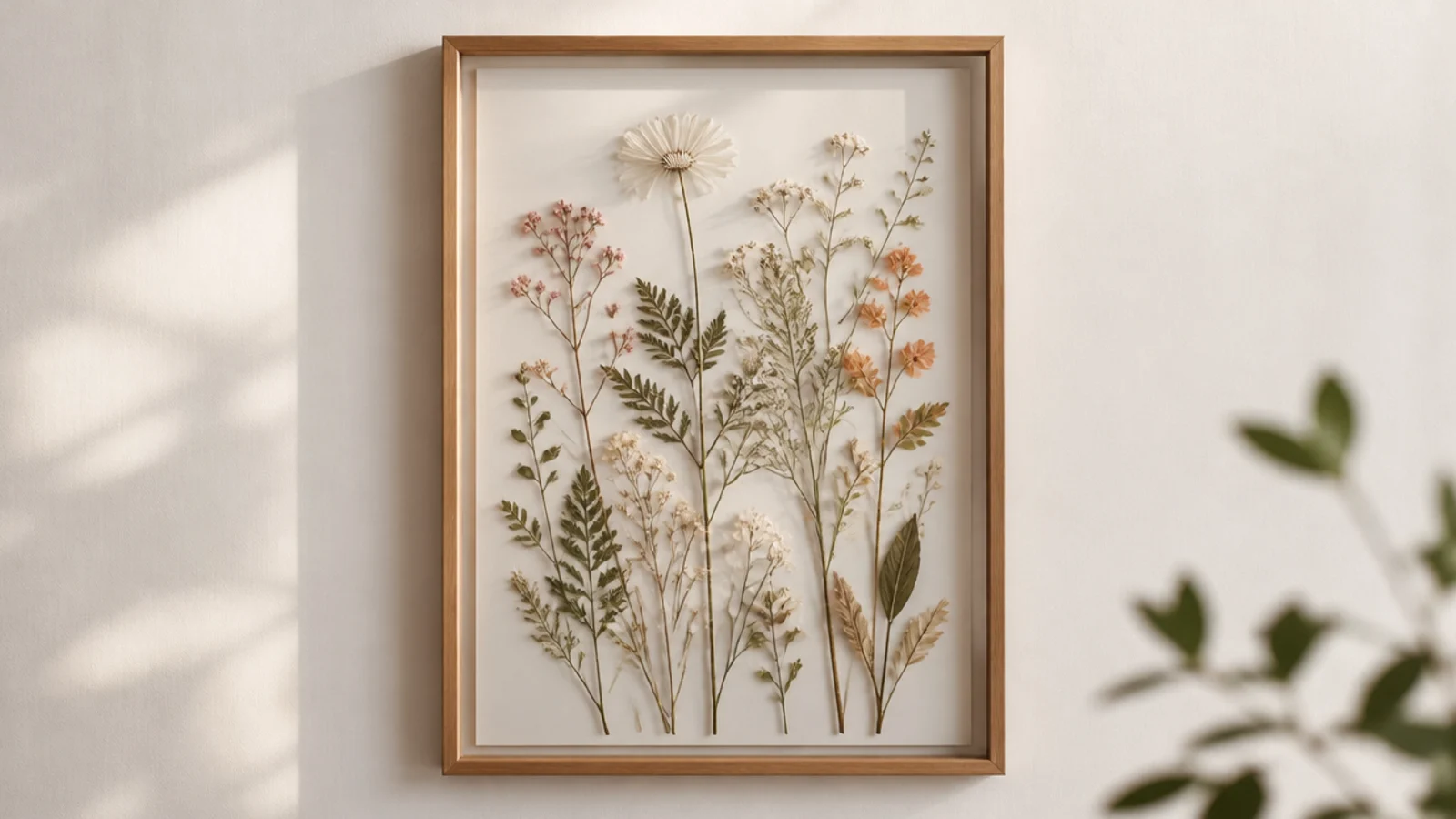 Flower frame ideas that turn petals into framed art