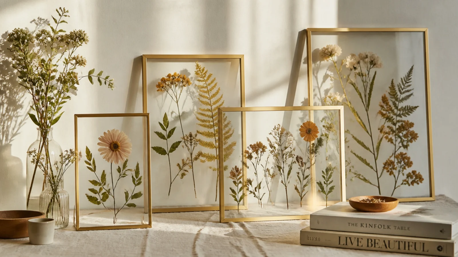 Flower photo frame ideas that dress up your favorite pictures