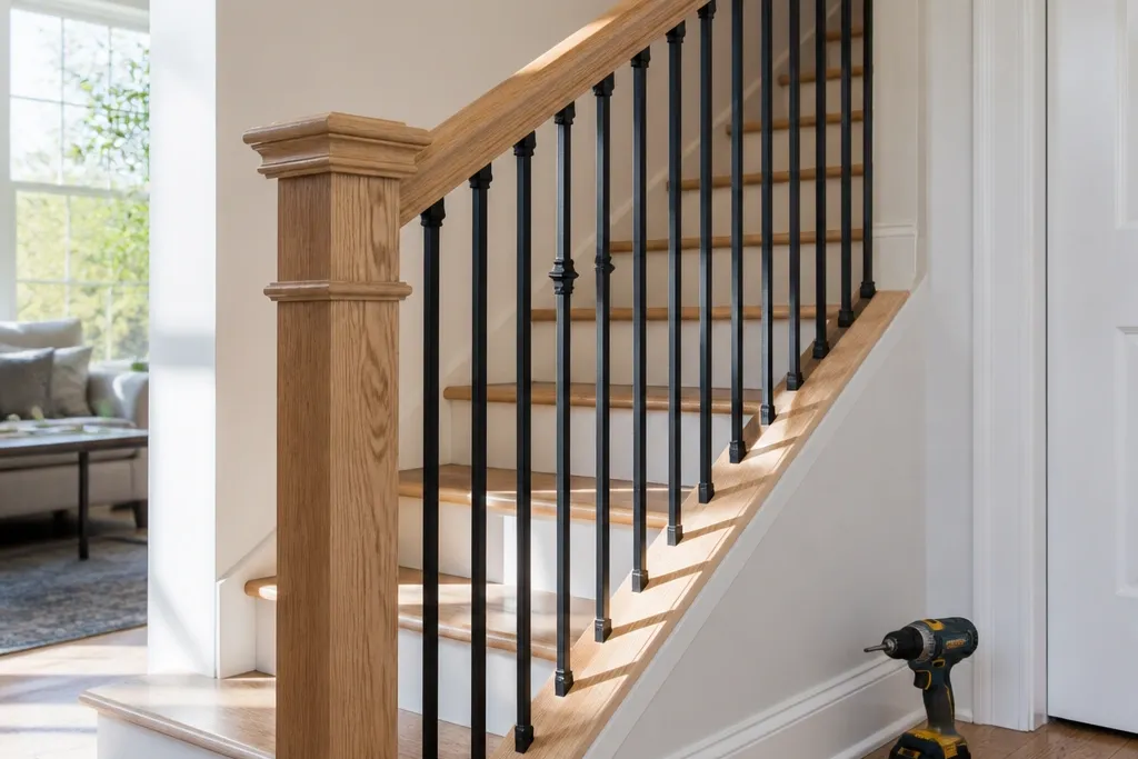 Beginner-Friendly Easy Stair Railing Ideas
