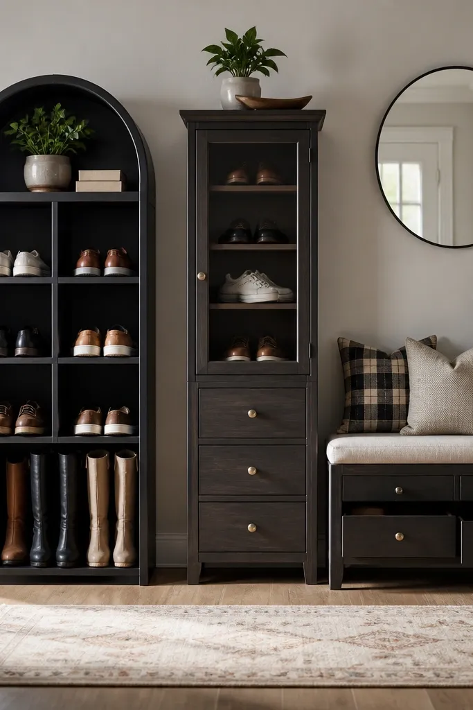 Foyer Shoe Rack Designs for a Grand Entrance