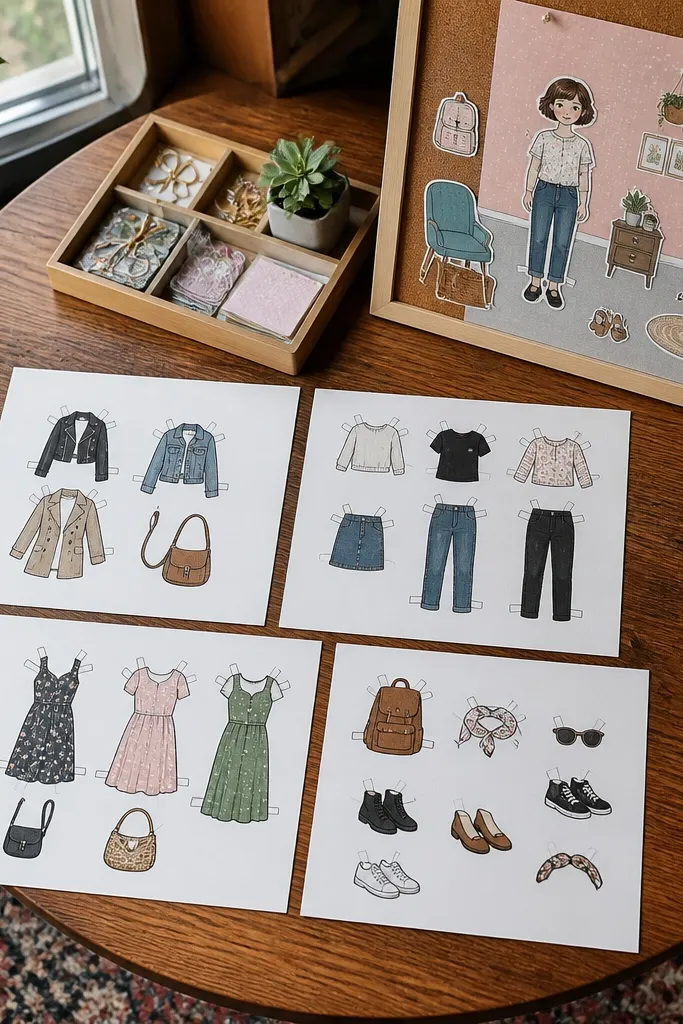 Free Paper Doll Printable Templates