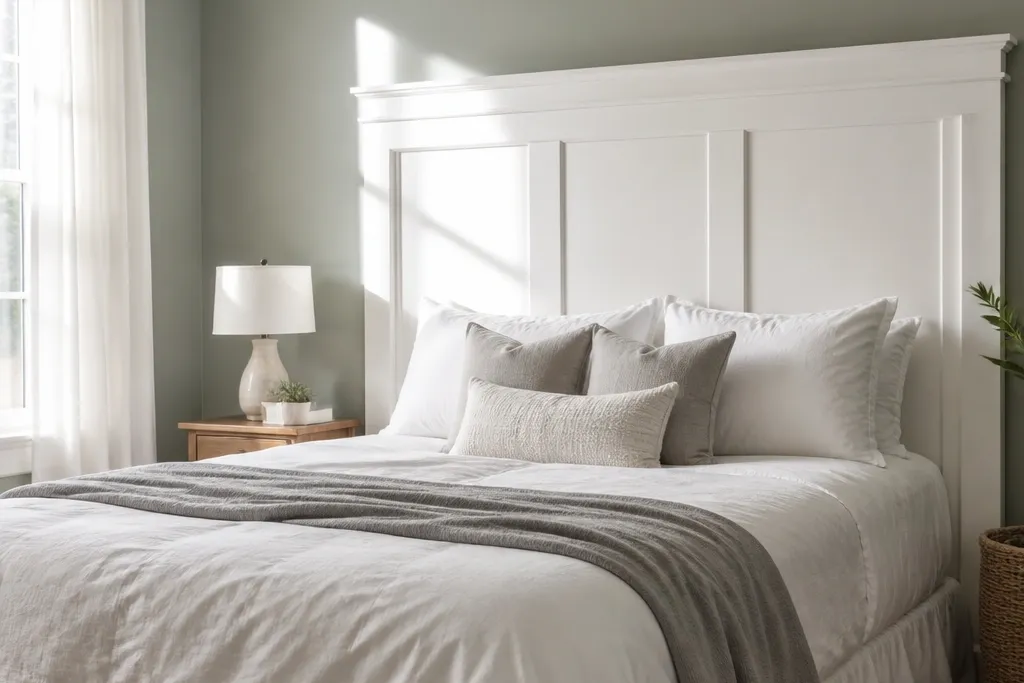 Fresh White Headboard Ideas