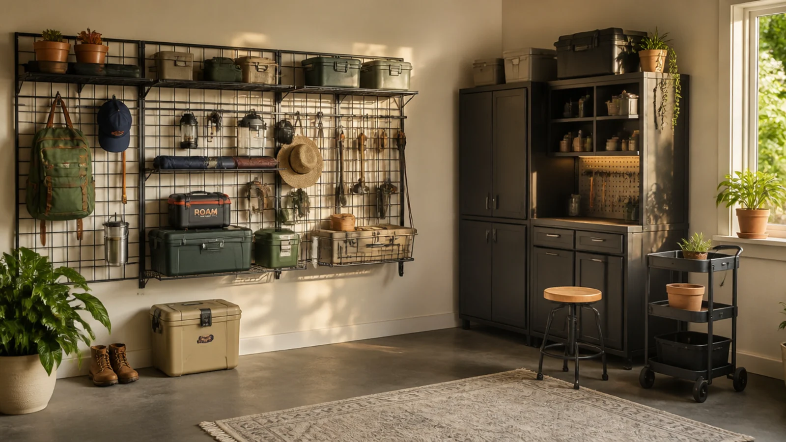 Garage organization storage systems that hold everything