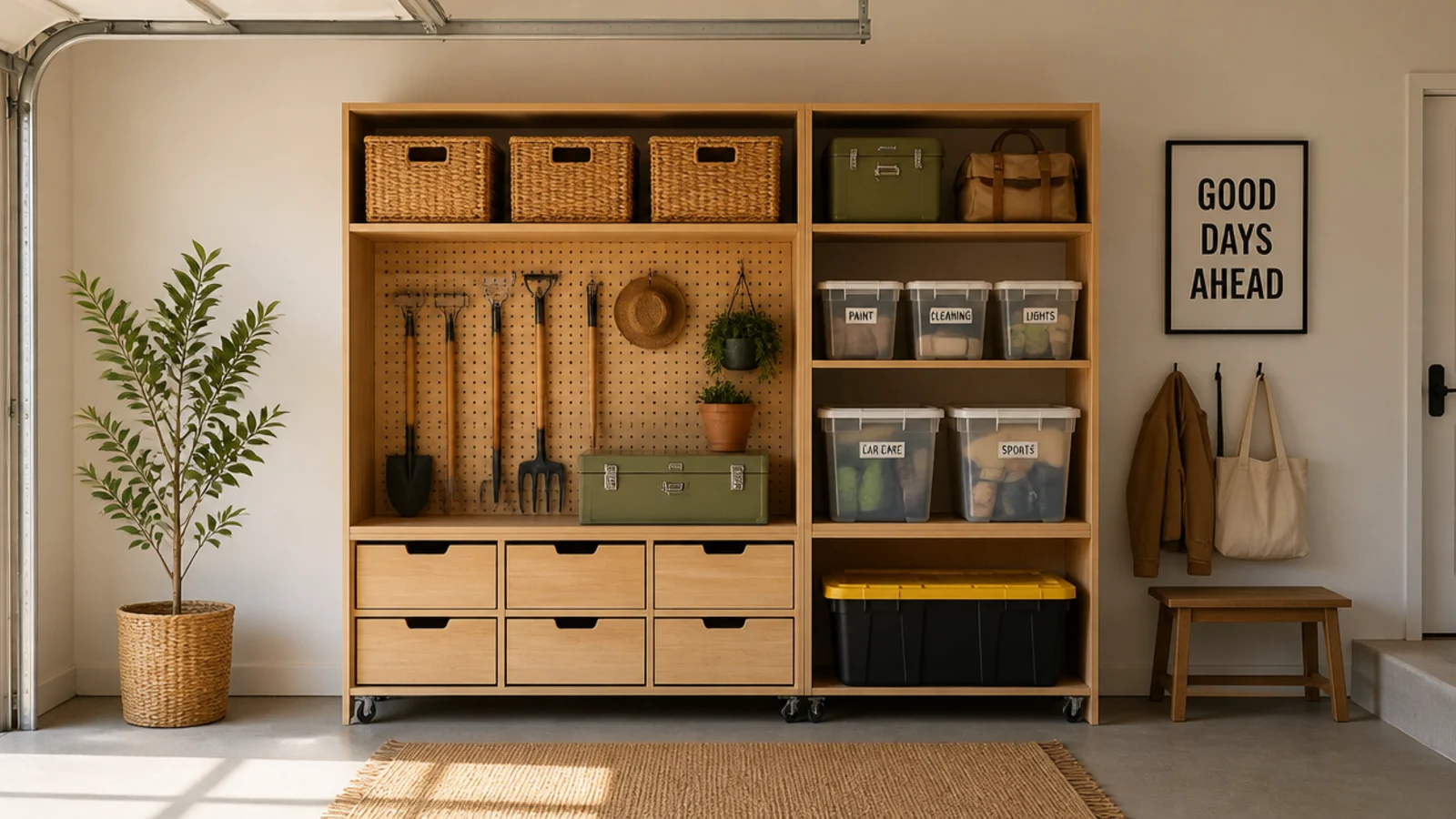 Garage tool organization ideas that put every tool in reach