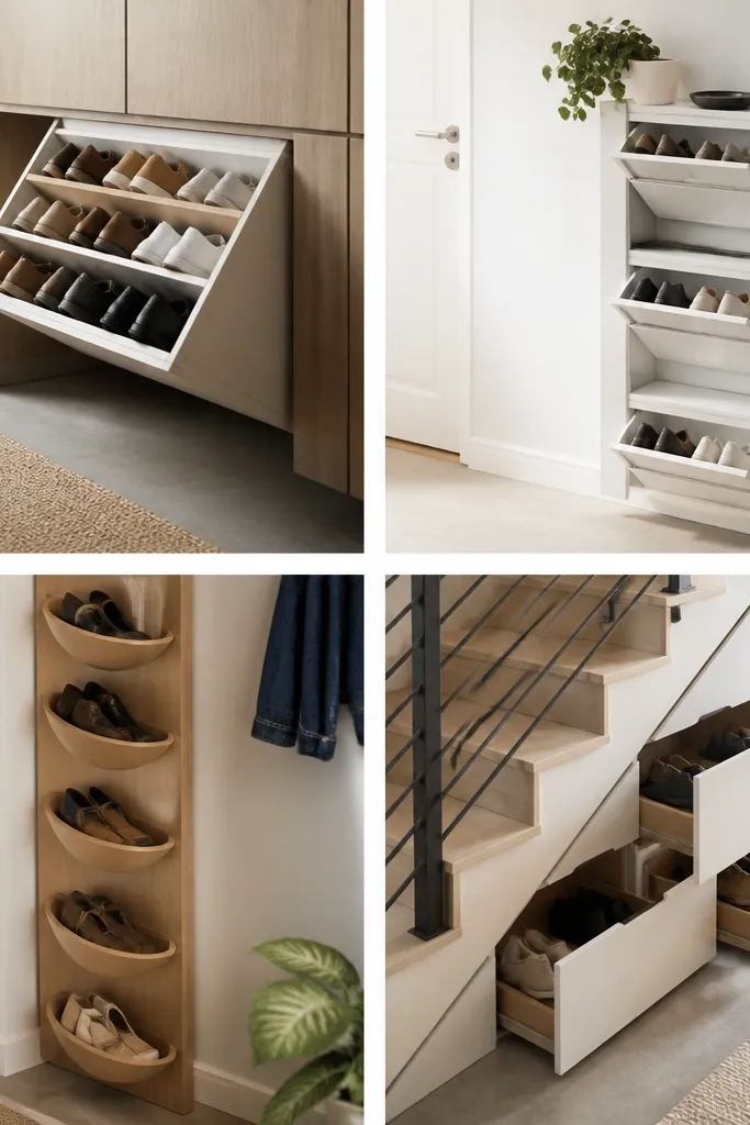 Genius shoe rack ideas for small spaces