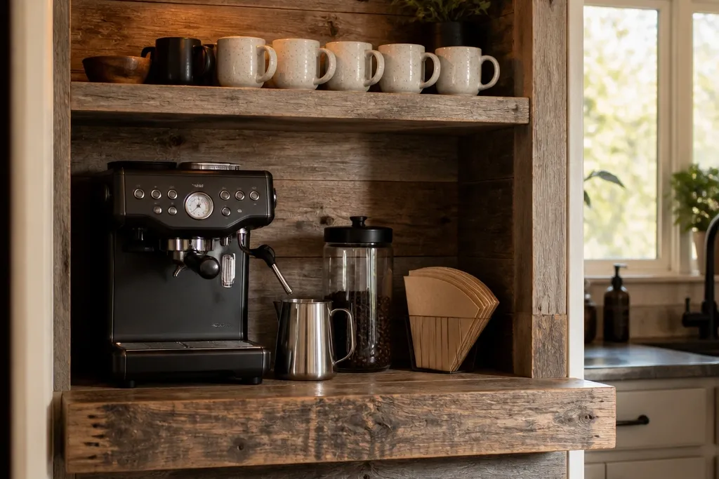 Good-Looking Coffee Station Ideas for a Cafe Feel at Home