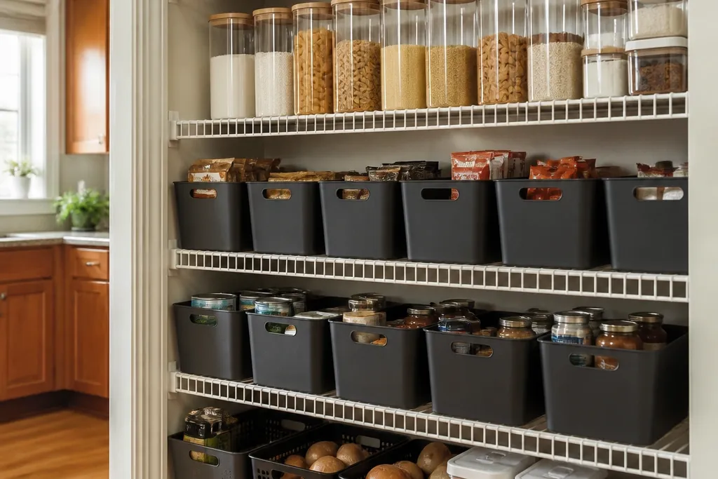 Good-Looking Pantry Shelf Organization Ideas