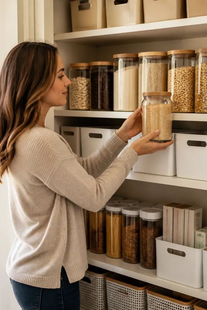 Good-Looking Pantry Shelf Organization Ideas