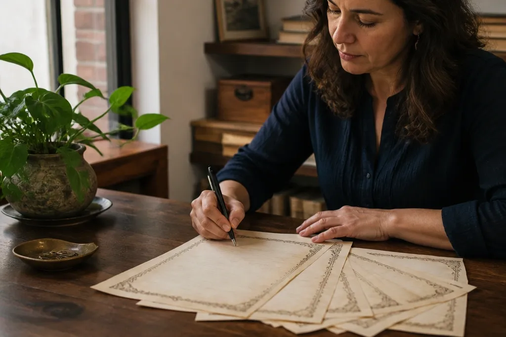 Good-Looking Vintage Paper Printables for Writing