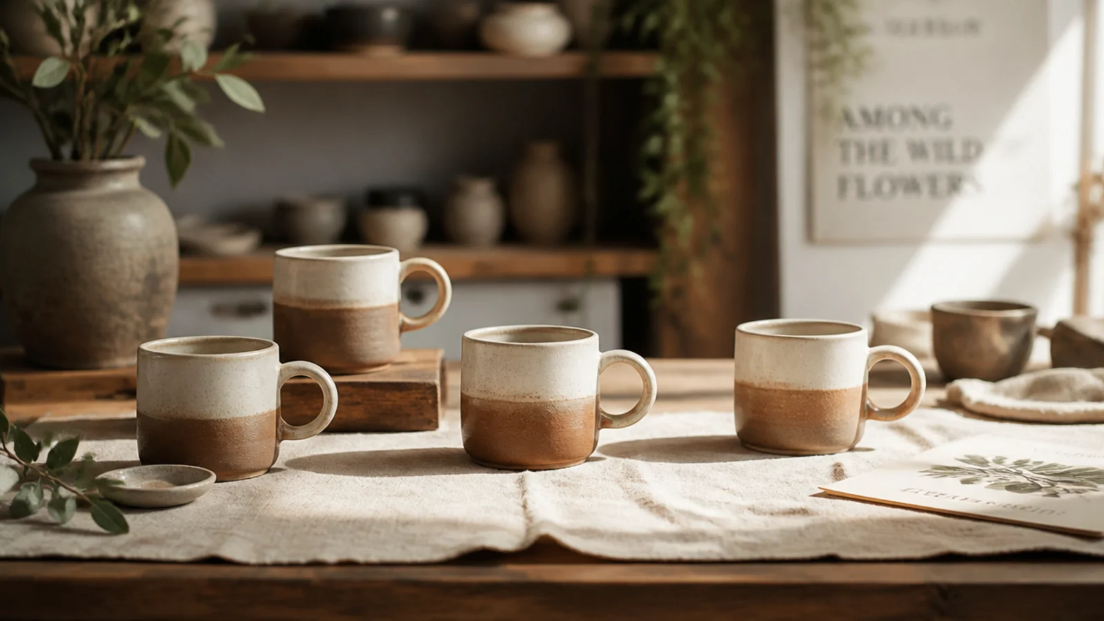 Handmade cat mug ideas that look studio-made, not kitschy
