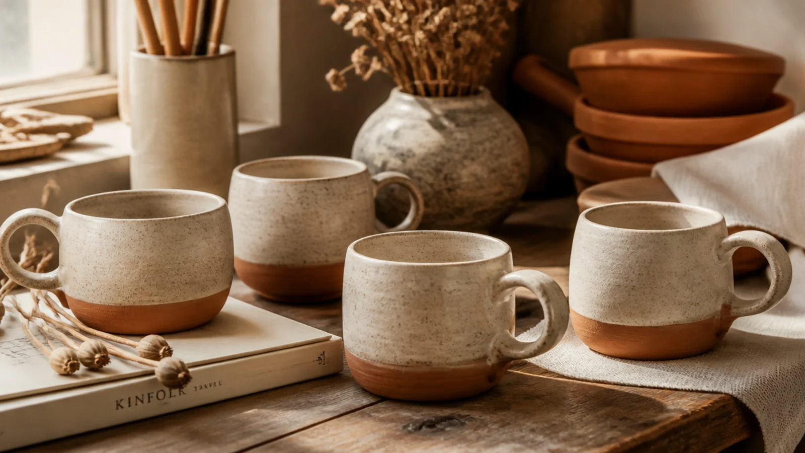 Handmade ceramic mug designs that look kiln-shop worthy