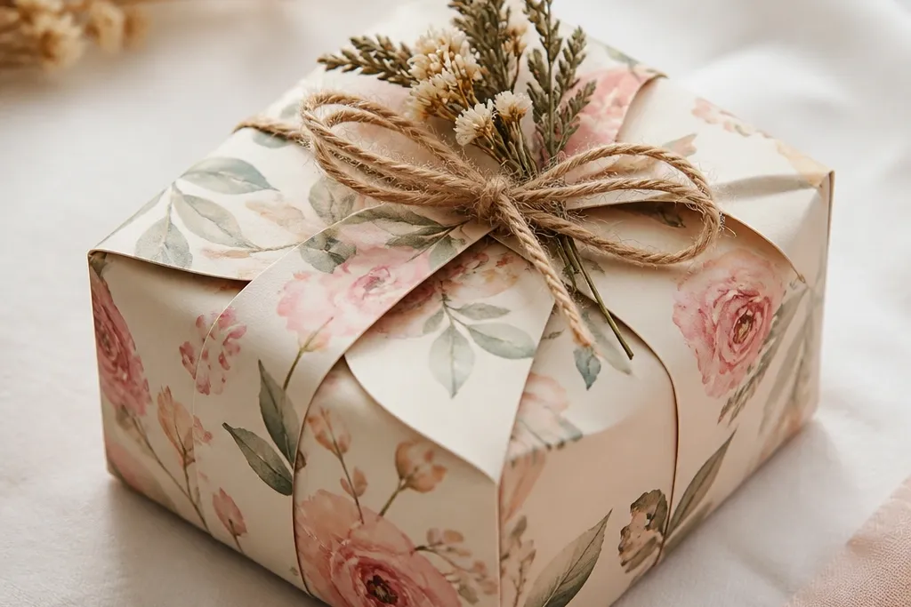 Handmade gift box for best friend no drill
