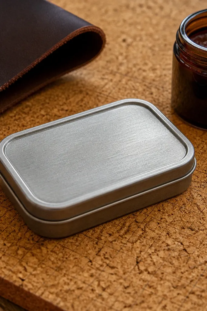 High-End Altoids Wallet Prep And Sanding
