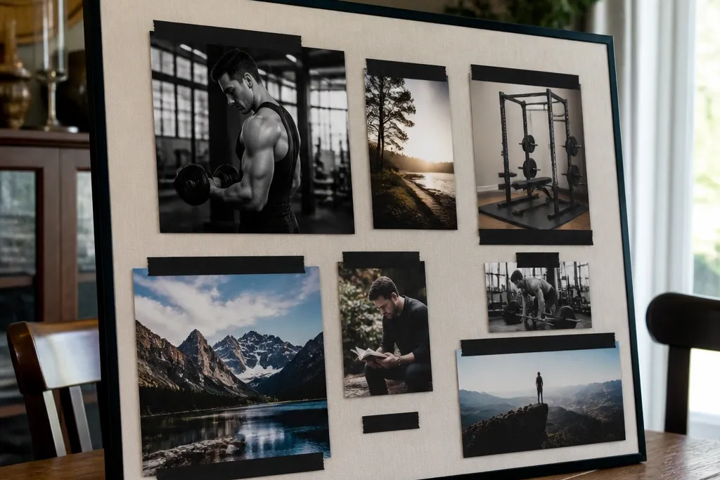 High-End Vision Board Ideas Pictures For Fitness Goals