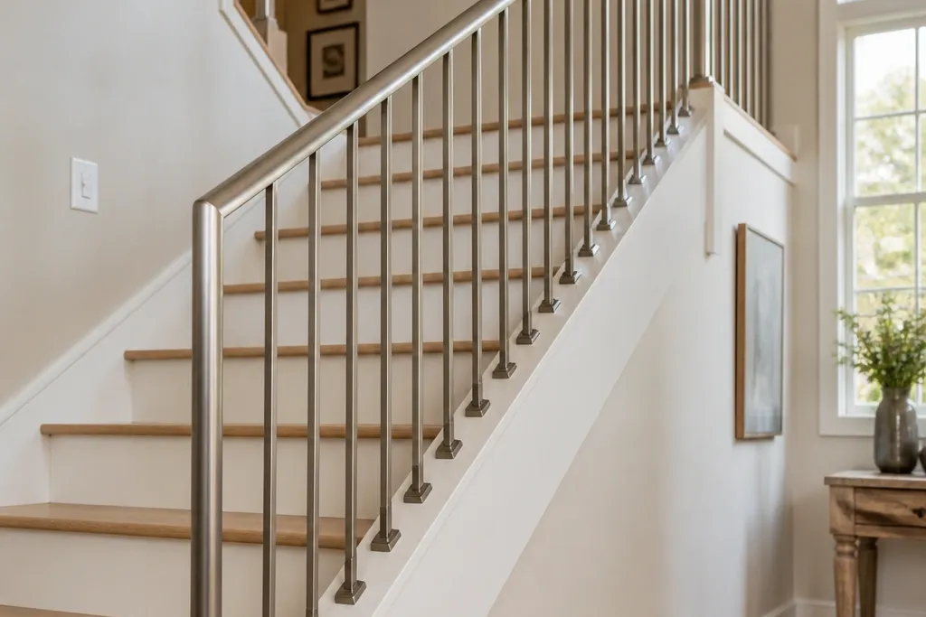 High-End Luxury Stair Railing Ideas