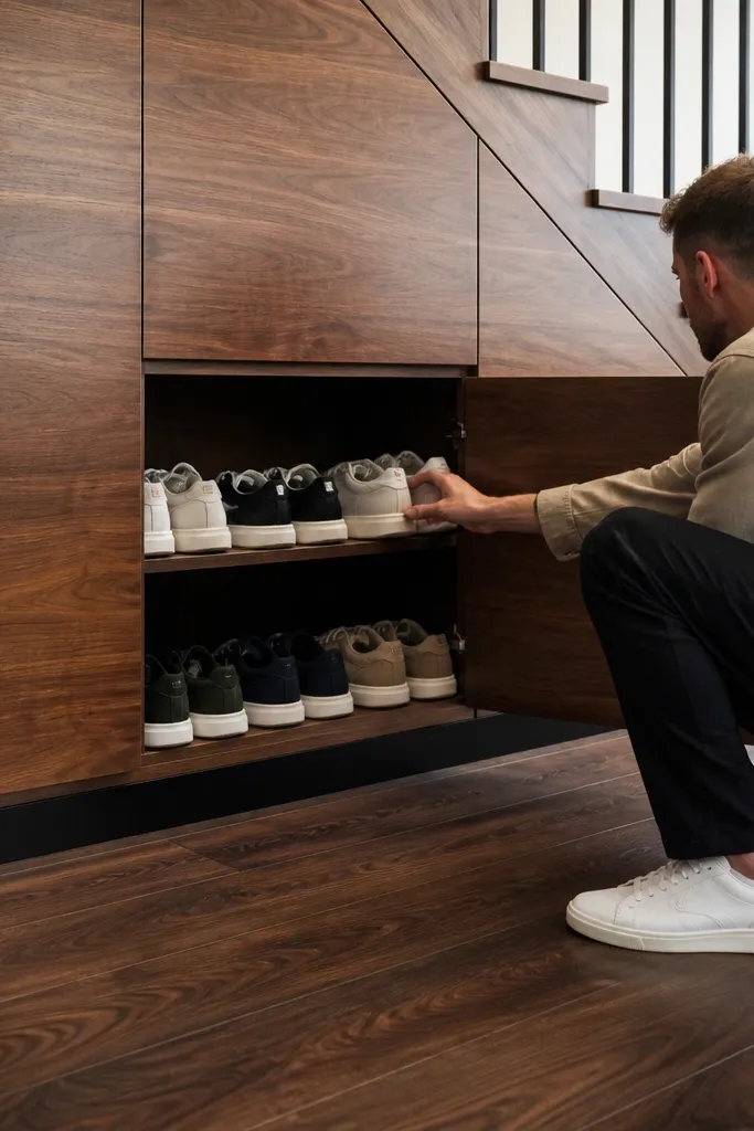 High-End Under Stairs Storage