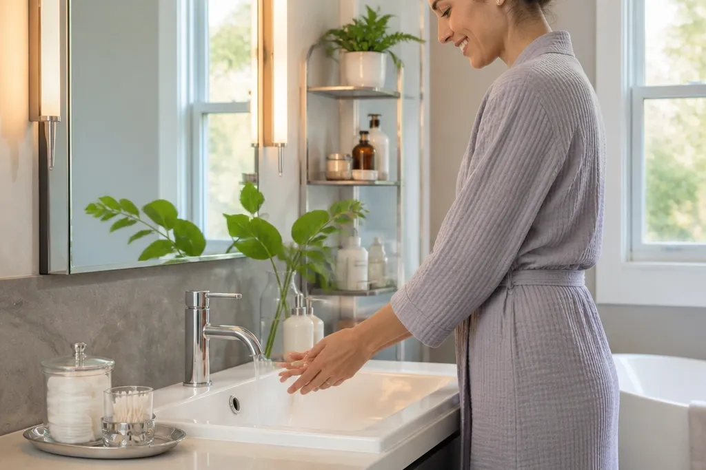 High-End Vanity Top Organization Ideas