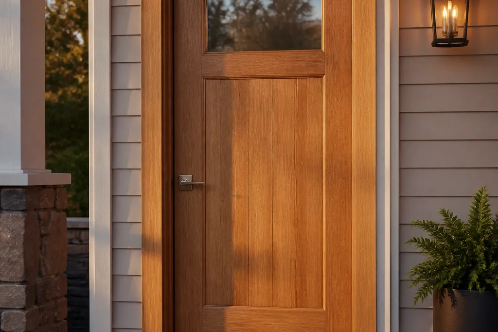 15 Wood vs Glass Main Doors Compared