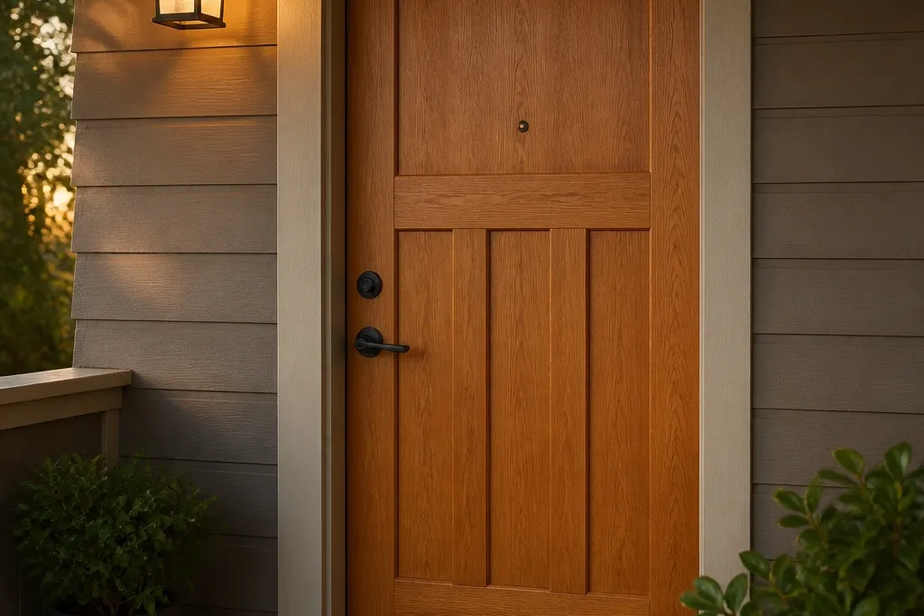 20 Wooden Main Door Designs That Feel Warm