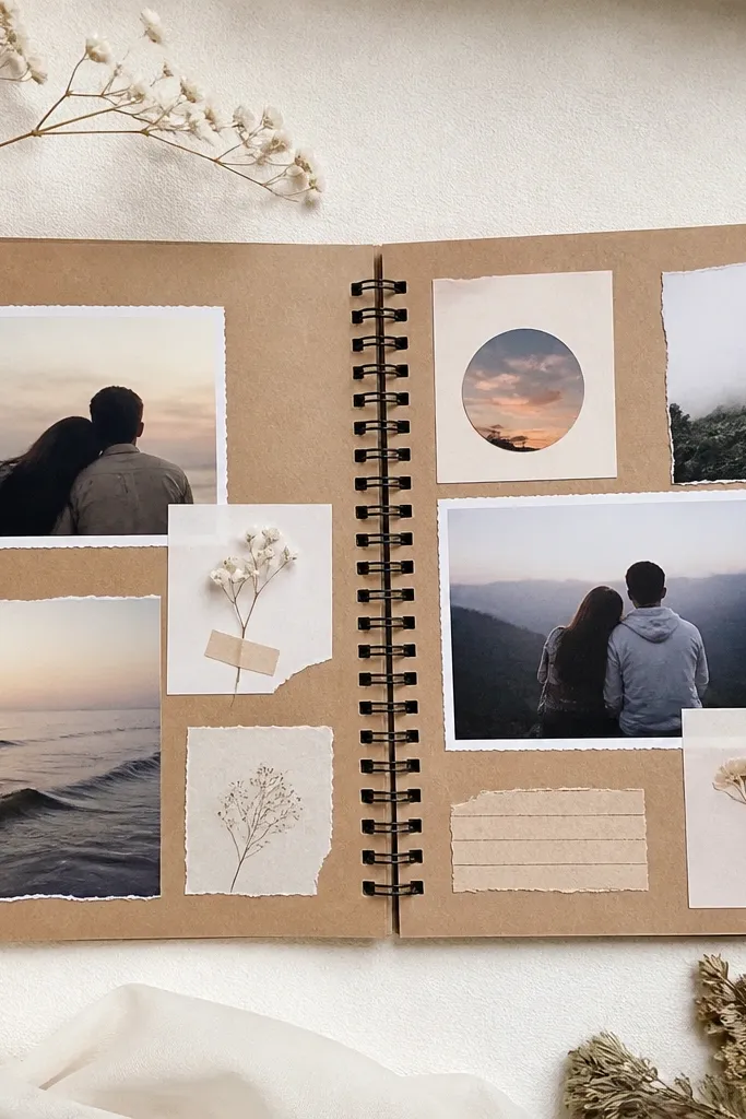 Long distance scrapbook ideas for him low maintenance