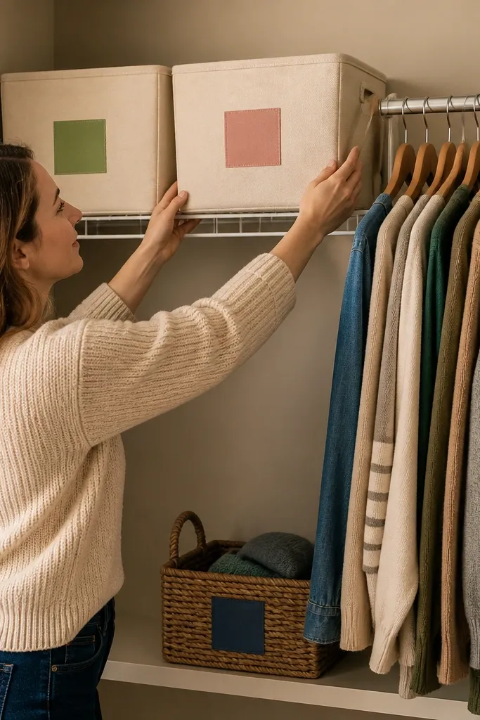 Low-Maintenance Closet Organization Ideas