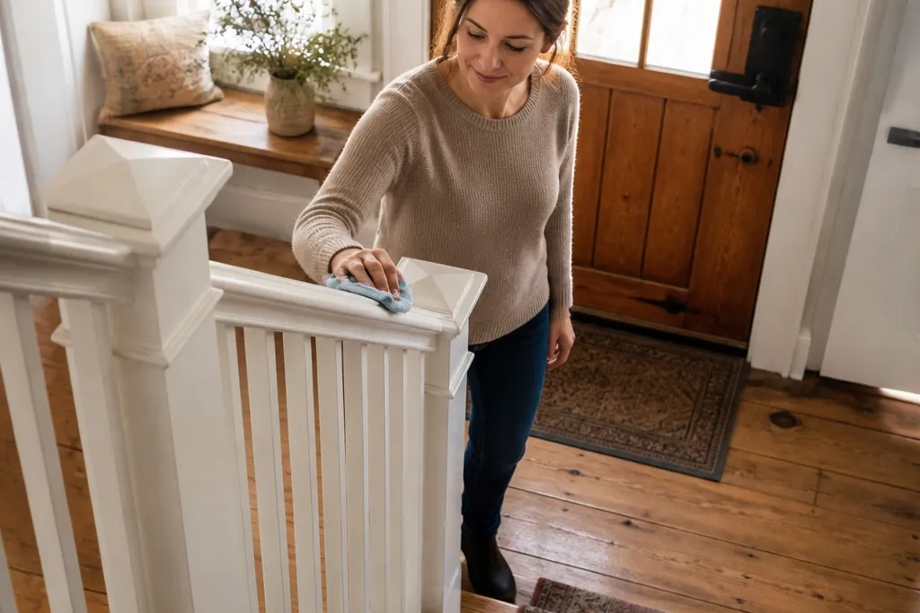 Low Maintenance Easy Care Stair Railing Ideas