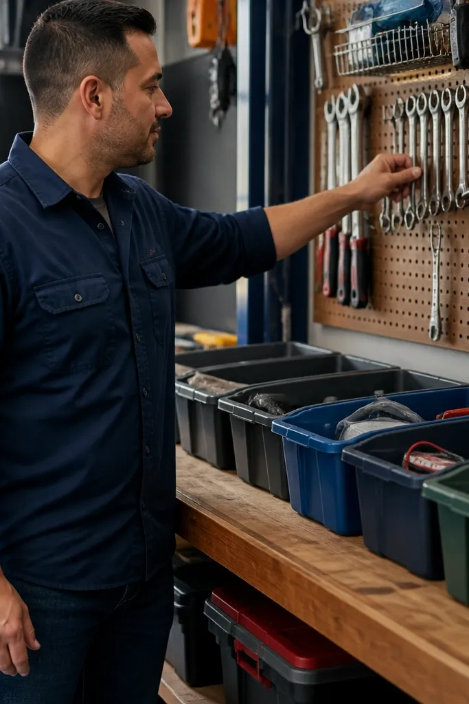 25 Low-Maintenance Garage Organization Ideas