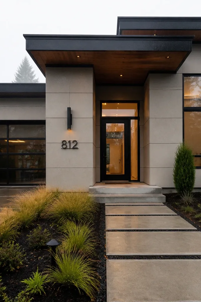Low-Maintenance Modern House Facade Ideas