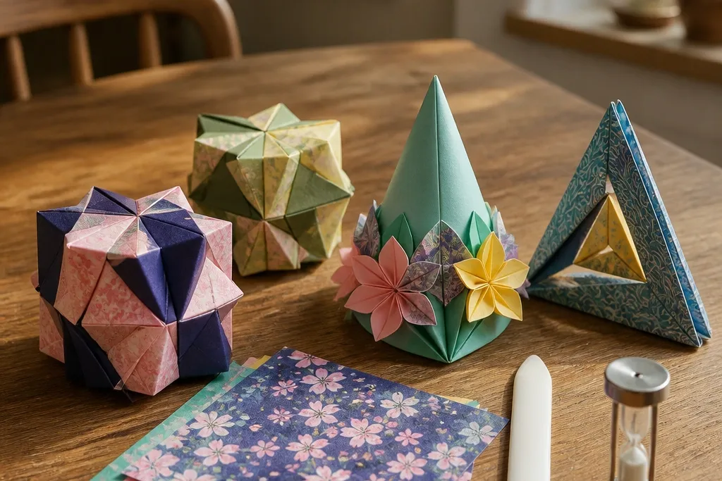 Low-Maintenance Easy 3D Origami Ideas After 100 Folds