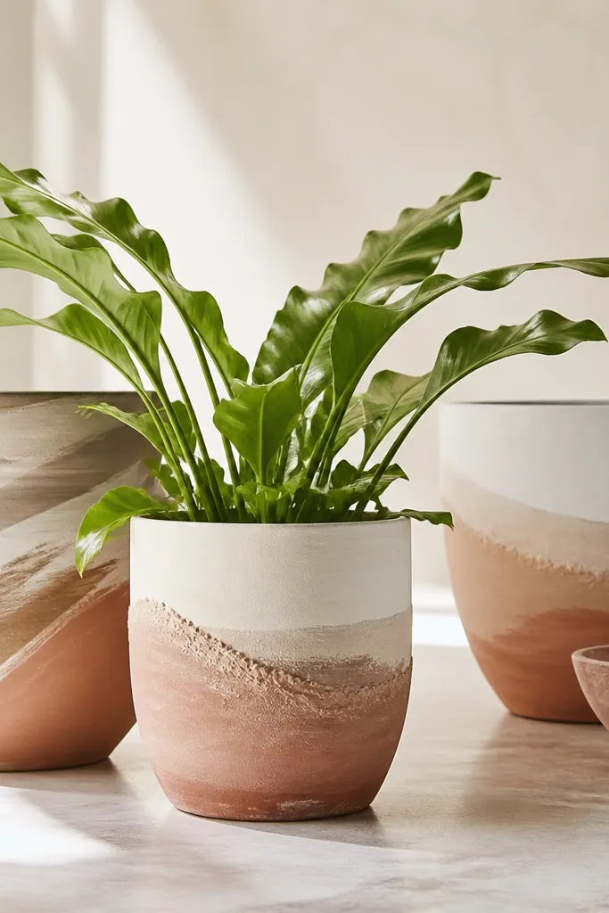 Luxe high end pot painting ideas for a polished finish
