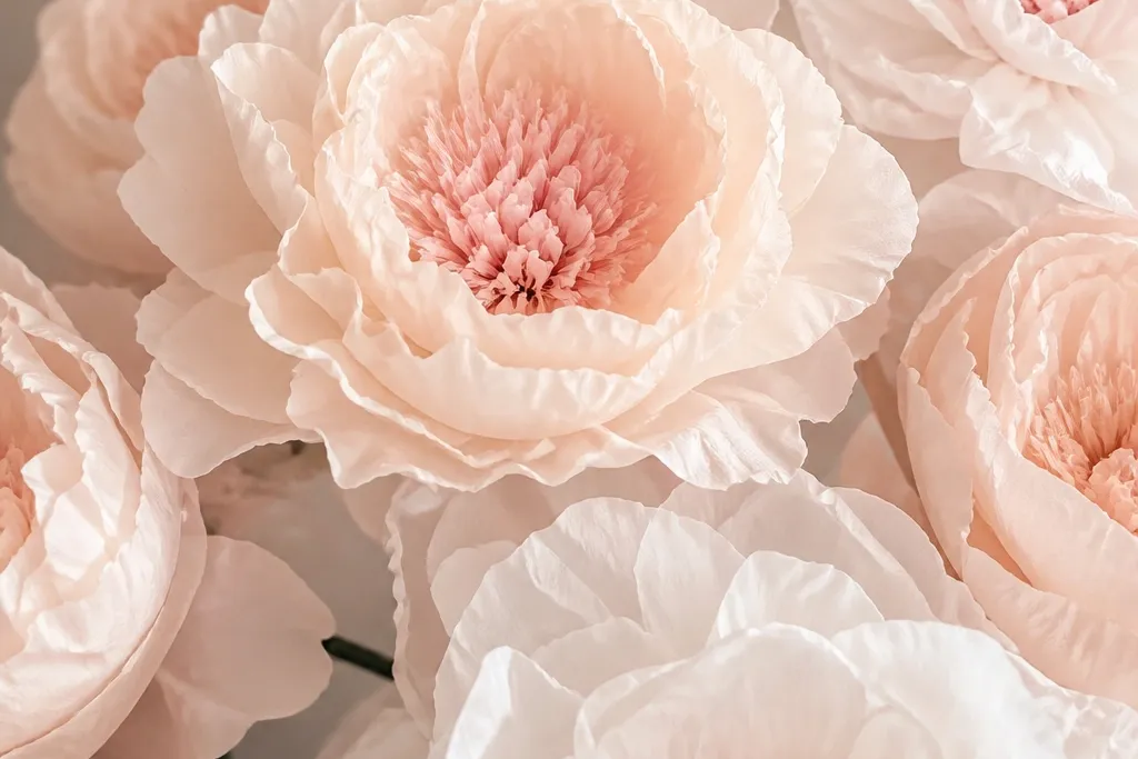Luxury High End Tissue Paper Flowers