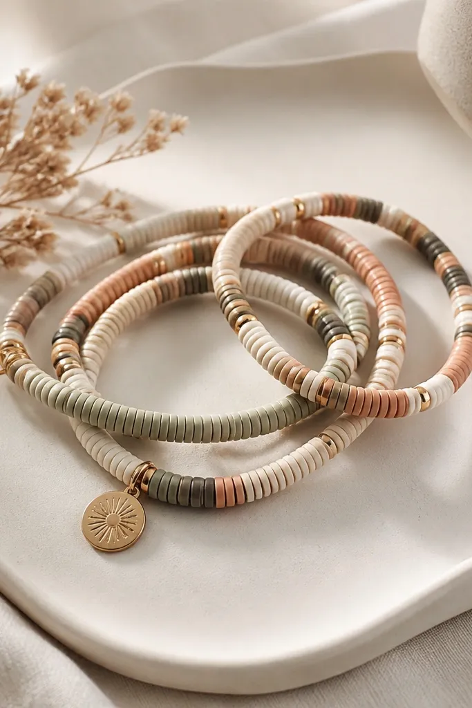 Modern Clay Bead Bracelet Ideas