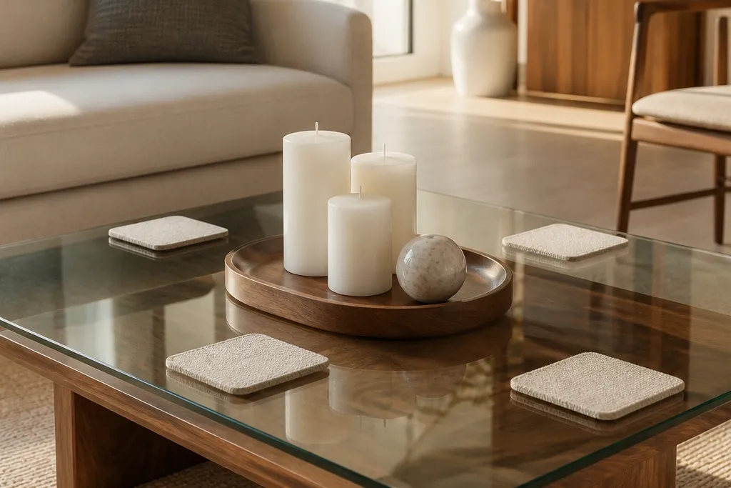 Modern Glass Coffee Table Decor Ideas