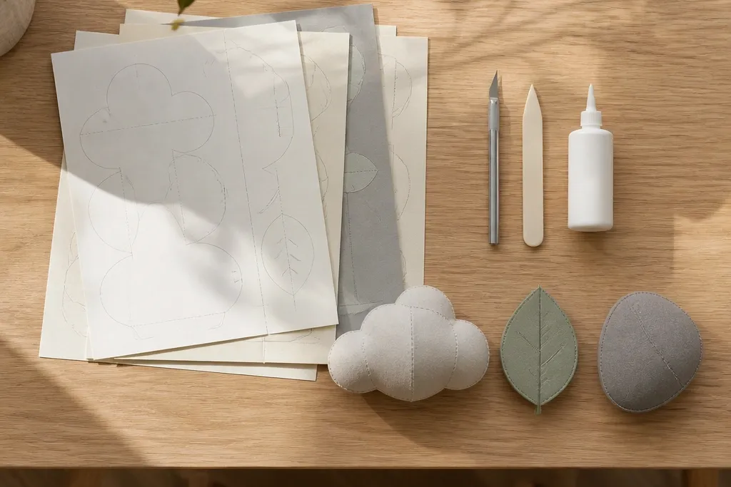 Modern Minimalist Paper Squishy Templates