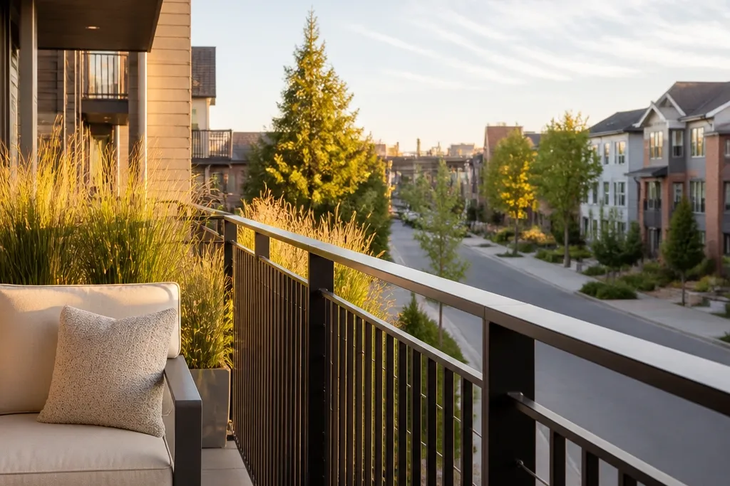 Modern Outdoor Balcony Railing Design Ideas