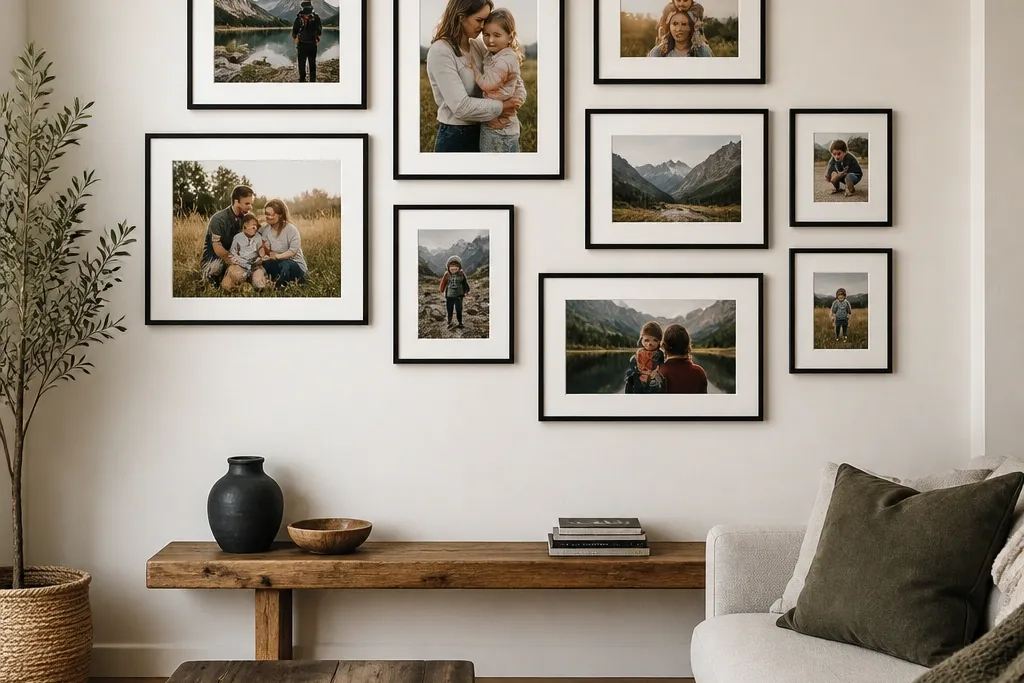 Modern Photo Wall Collage Ideas for a Gorgeous Wall
