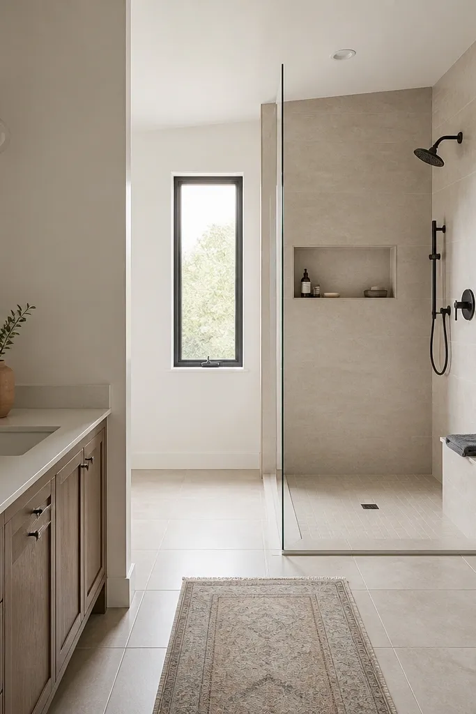Modern Shower Only Small Bathroom Remodel Ideas