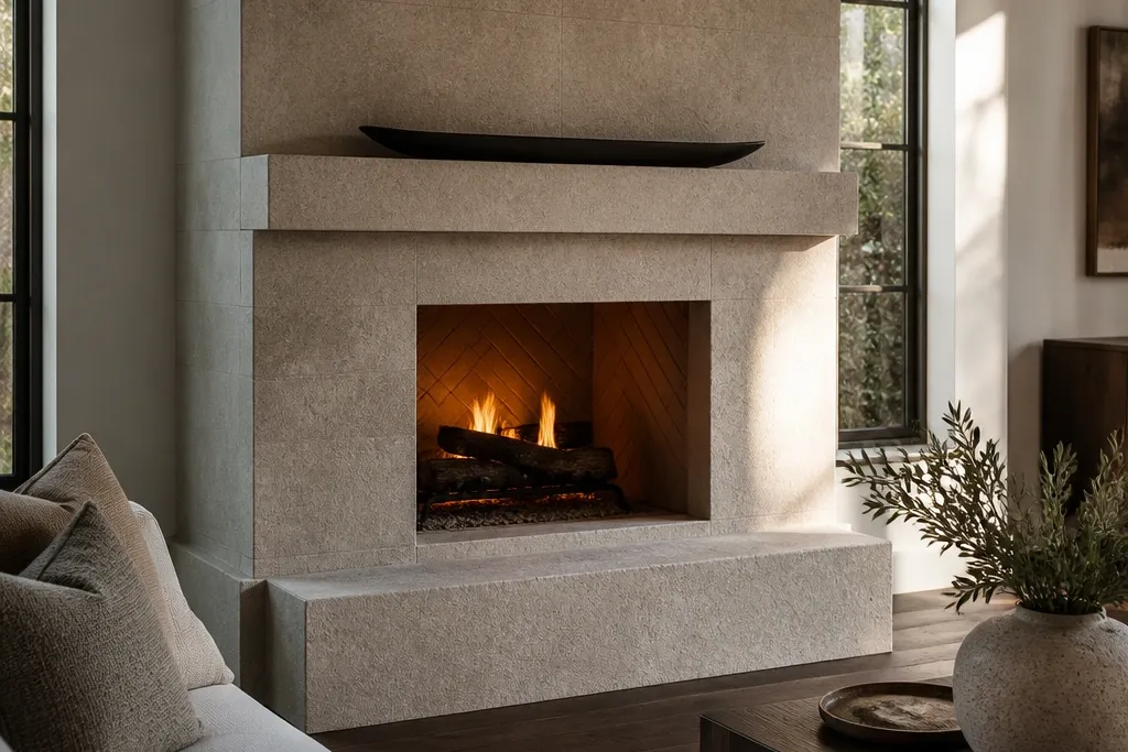 Modern Stone Fireplace Ideas to Try
