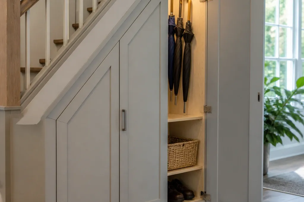 Modern Under Stairs Storage Solutions