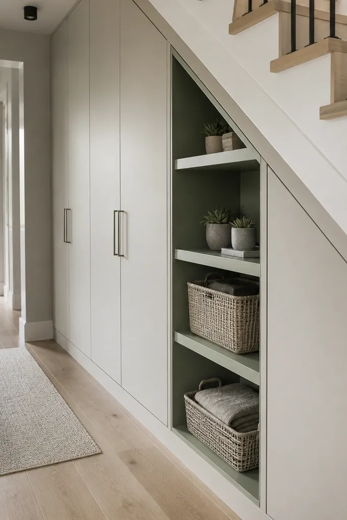 Modern Under Stairs Storage Solutions