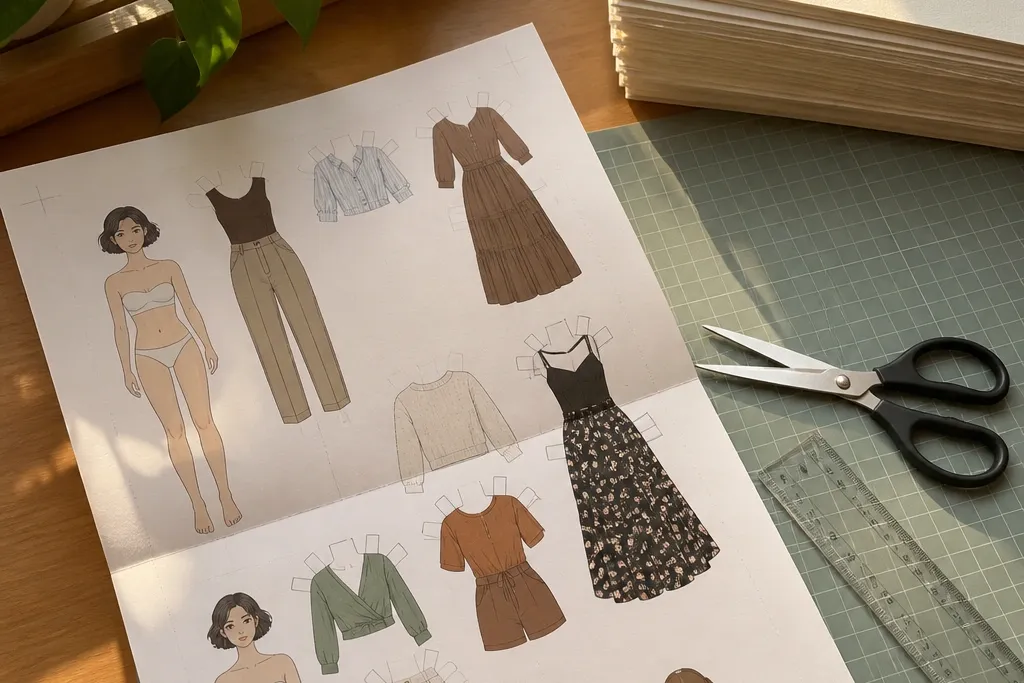 Paper Doll Templates I Print Again And Again